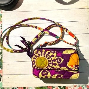 Vera Bradley crossbody wallet